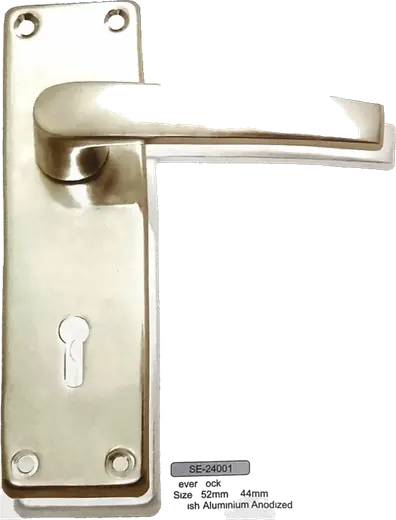 Lever lock, item SE-24001, in anodized