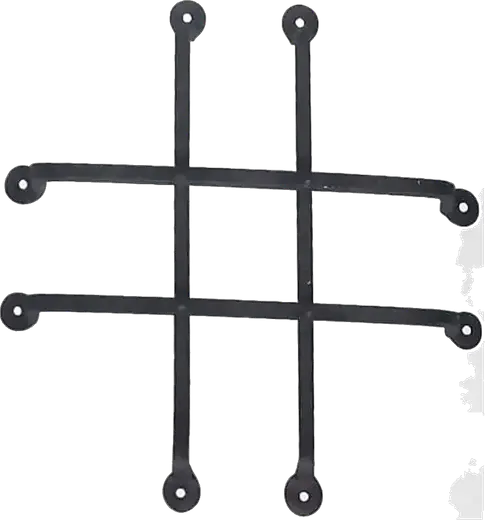 Speakeasy and side light grill, item SE-40503, in powder coated textured