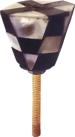 Octagonal knob, item SE-41068