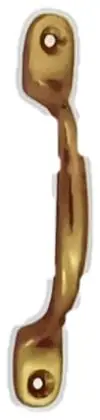 Pull handle, item SE-10004, brass polished lacquered