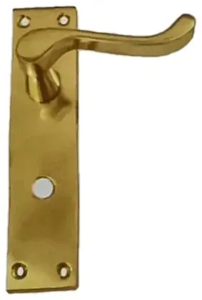 Lever bathroom fitting, item SE-1010, brass polished lacquered