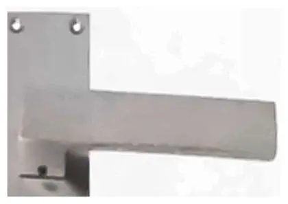 Lever lock Euro, item SE-1017, satin chrome plated