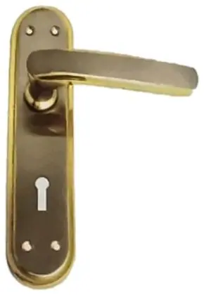 Lever lock, item SE-1022, s/gold
