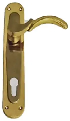 Lever lock Euro, item SE-1024, s/gold