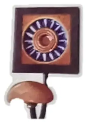 Ceramic single hook, item SE-11018, artistic