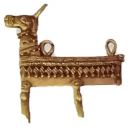 Artistic hook, item SE-11035, antique brass