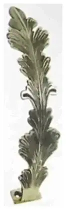 Curtain hold back, item SE-11052, satin chrome plated