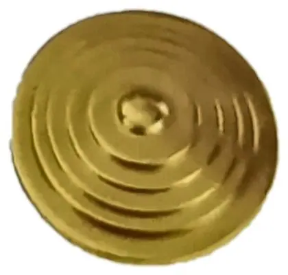 Curtain hold back, item SE-11053, brass polished lacquered