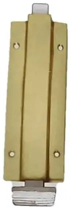 Door stopper, item SE-13003, brass polished lacquered