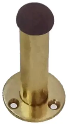 Door stopper tube, item SE-13009, brass polished lacquered