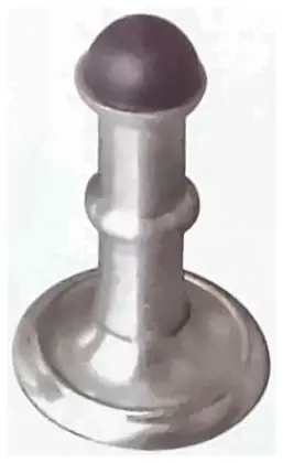 Door stopper concealed, item SE-13010, satin chrome plated