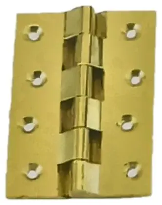 Railway hinge, item SE-15005, brass polished lacquered