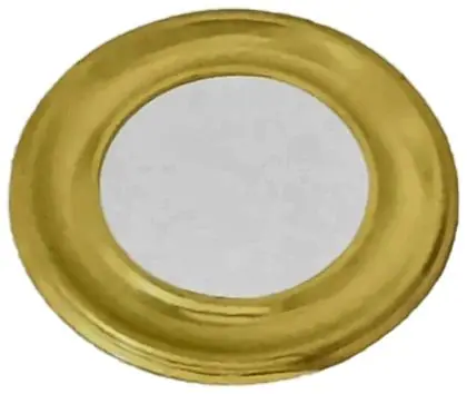 Newspaper holder, item SE-17003, brass polished lacquered