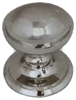 Centre door knob Victorian, item SE-18009, chrome plated