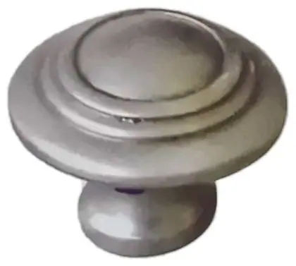 Knob, item SE-18012, satin chrome plated