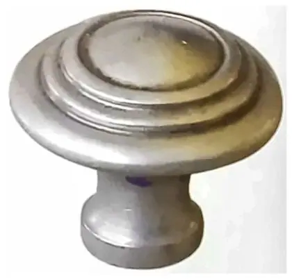 Knob, item SE-18013, satin chrome plated