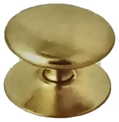 Victorian knob, item SE-18014, brass polished lacquered