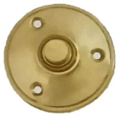Bell push, item SE-19005, brass polished lacquered