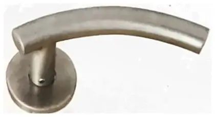Lever on rose, item SE-2004, satin chrome plated