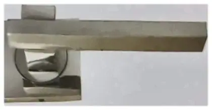 Lever on rose, item SE-2005, satin chrome plated