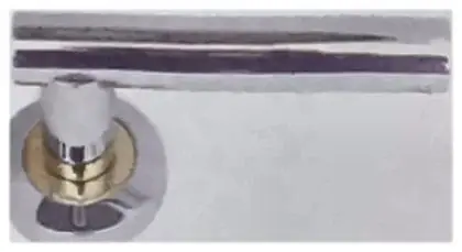 Lever on rose, item SE-2018, s/gold