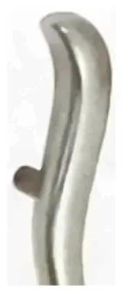 Entrance door handle, item SE-22006, satin chrome plated