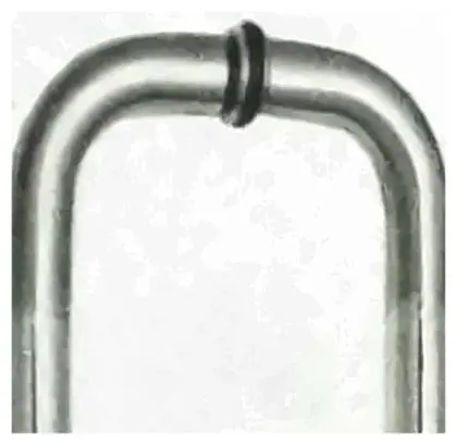 Entrance door handle, item SE-22014, stainless steel