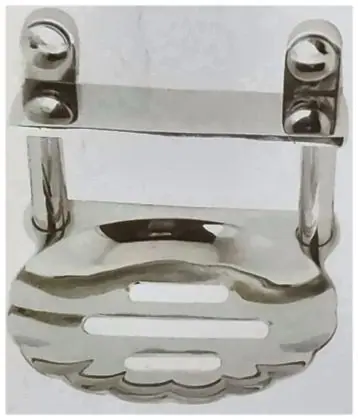 Soap dish, item SE-23001, chrome plated