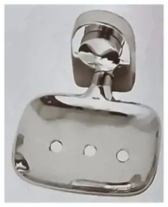 Soap dish, item SE-23003, chrome plated