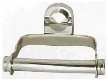 Toilet paper holder, item SE-23004, chrome plated