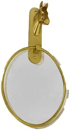 Towel ring, item SE-23010, brass polished lacquered