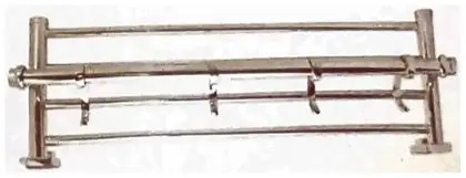 Towel rack, item SE-23018, chrome plated