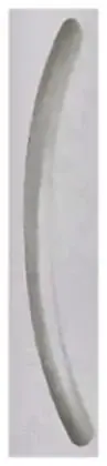 Cabinet pull handle, item SE-24006, aluminium anodized