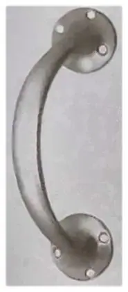 Cabinet pull handle, item SE-24010, aluminium anodized
