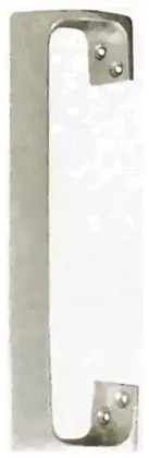 Cabinet pull handle, item SE-24012, aluminium anodized