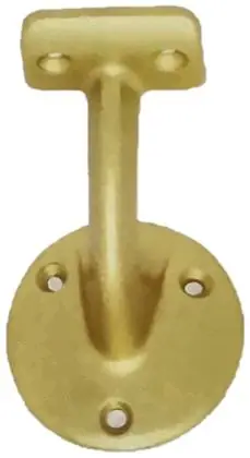 Hand rail bracket anodized, item SE-24013, gold
