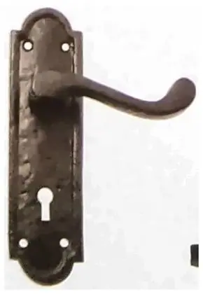 Lever lock, item SE-25008, powder coated