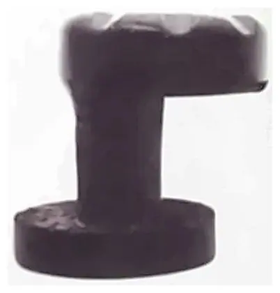 Knob, item SE-26005, powder coated