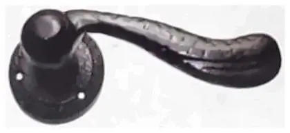 Rose handle, item SE-26008, powder coated
