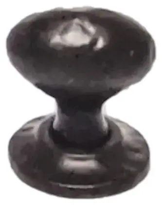 Oval knob, item SE-26015, powder coated