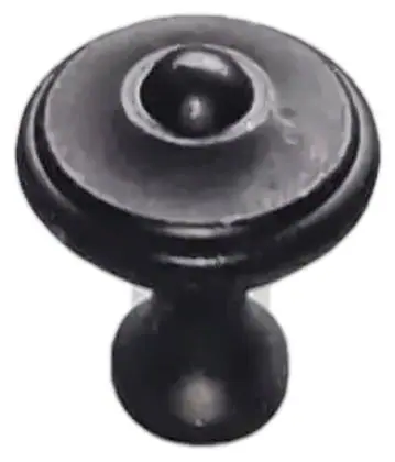 Cabinet knob, item SE-26018, powder coated