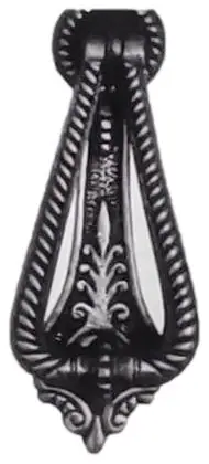 Door knocker artistic, item SE-27002, powder coated