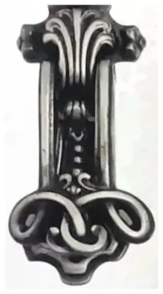 Door knocker artistic, item SE-27003, powder coated