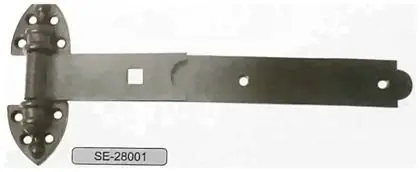 Reversible hinge, item SE-28001, powder coated
