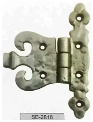 Hinge, item SE-28016, powder coated