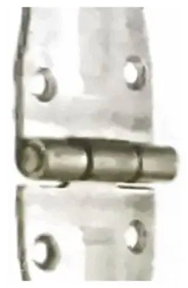 Tee hinge, item SE-28018, galvanised