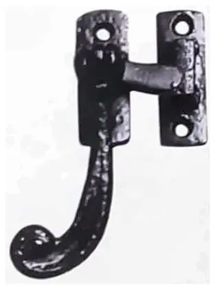 Casement fastener, item SE-29005, powder coated
