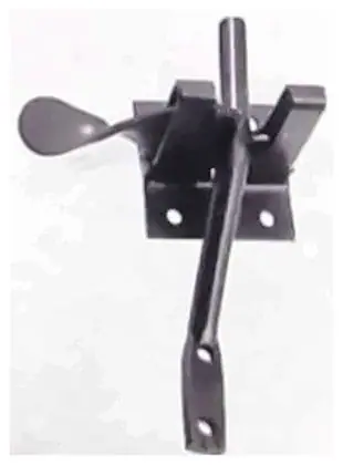 Gate latch, item SE-30007, powder coated