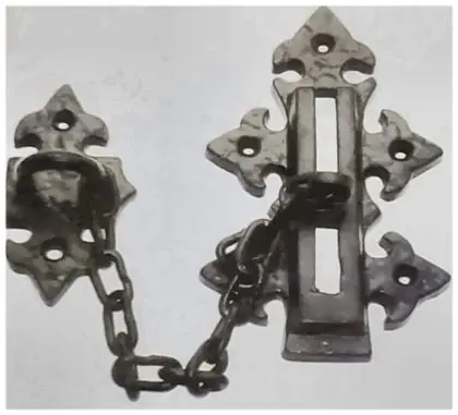 Door chain, item SE-30010, powder coated