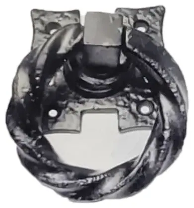 Gate ring twisted, item SE-30012, powder coated